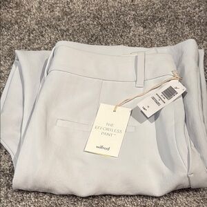 Wilfred  Frozen Grey Effortless Pants